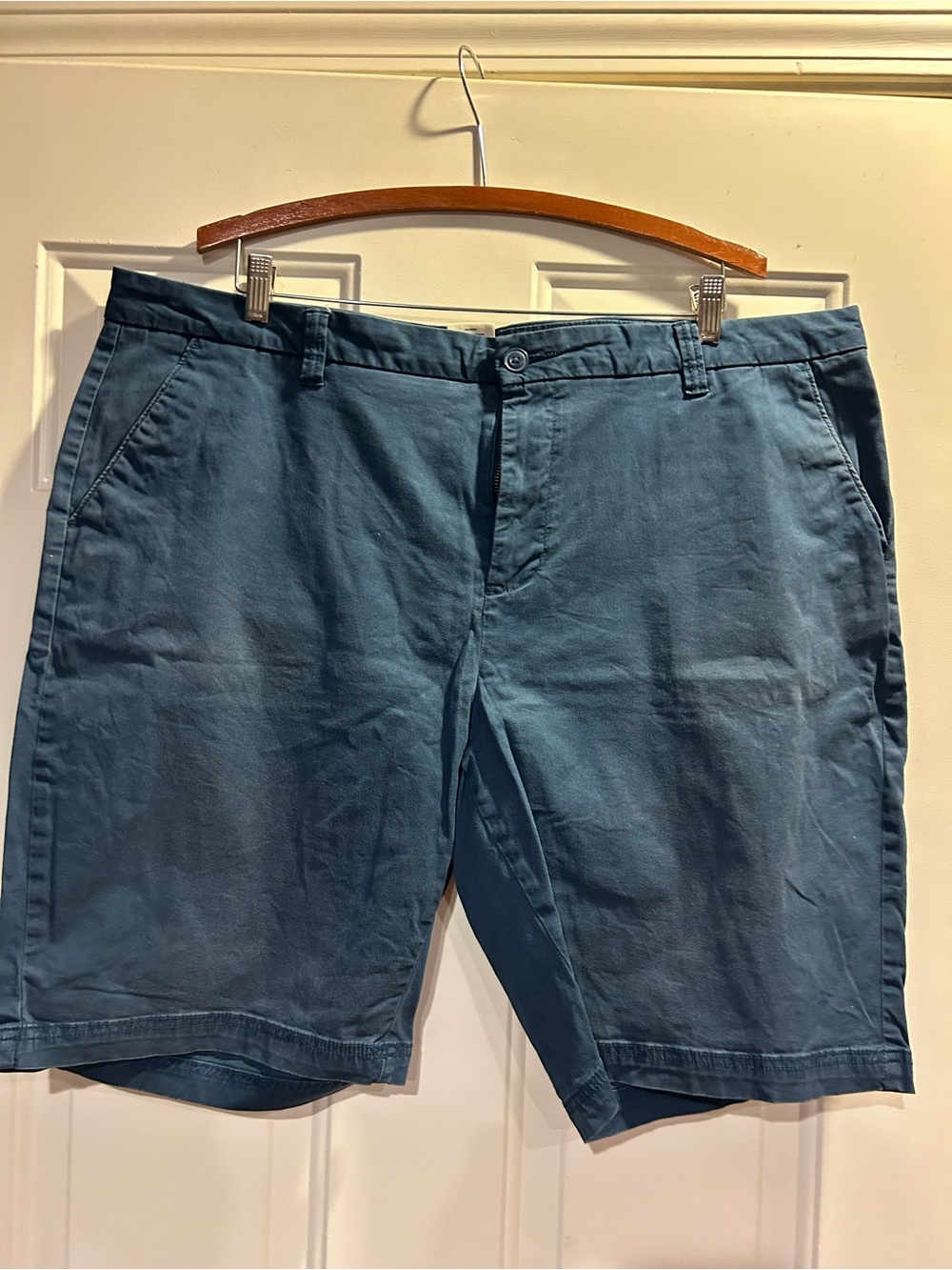 Women’s Magellan Golf Shorts Outdoors Navy Flat Front Waist 20